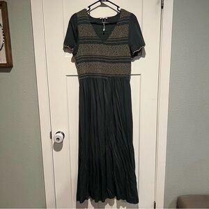 Baltic Born Dark Green Midi Dress